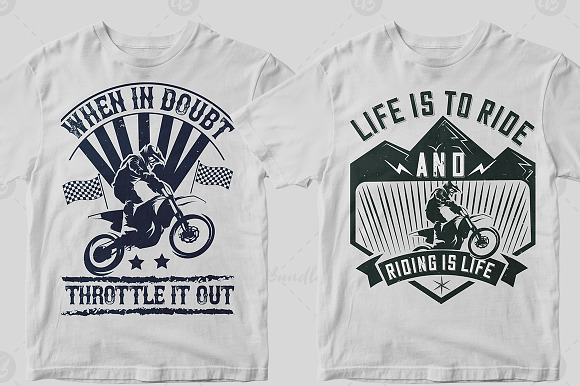 50 Editable Motocross T shirt Design in Illustrations - product preview 23