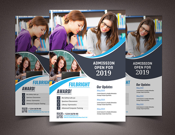 Education Flyer in Flyer Templates - product preview 1