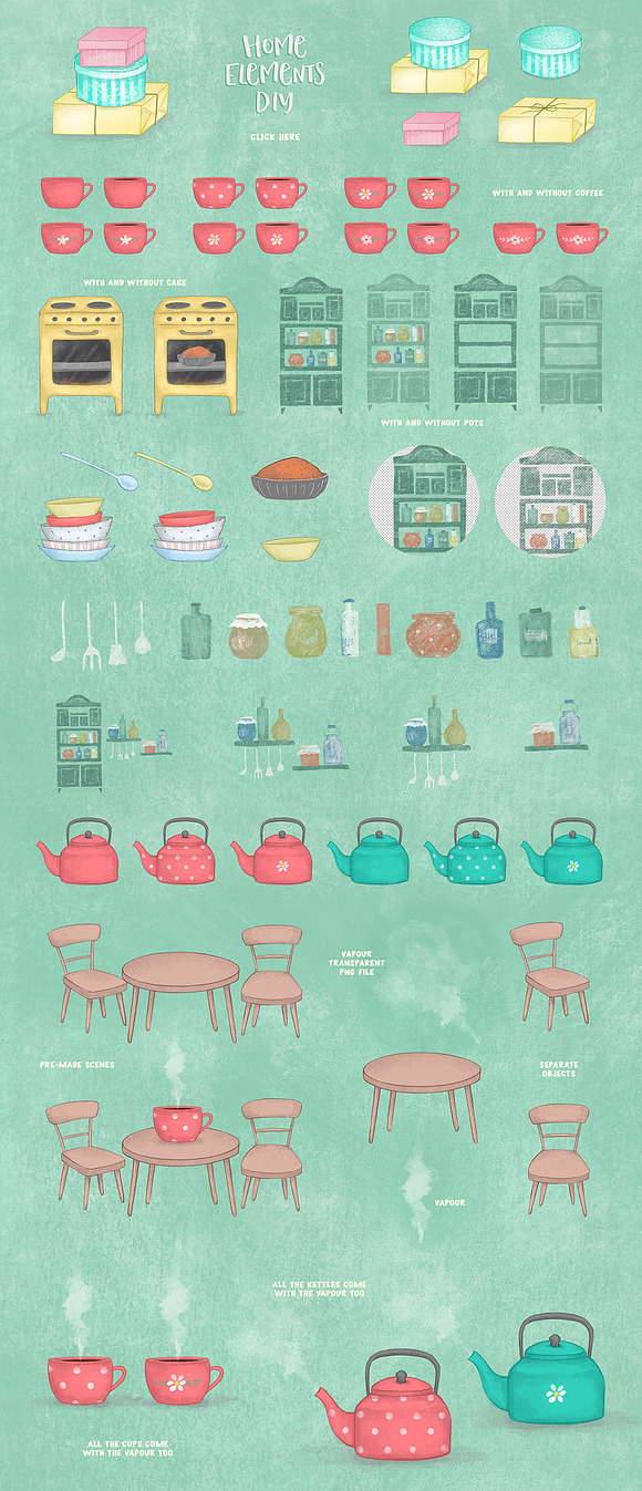 Little Cuties Illustrations in Illustrations - product preview 6