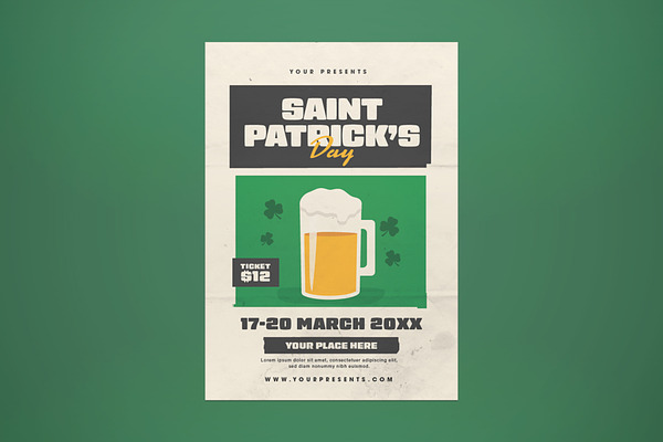 Saint Patrick's Day Party Flyer