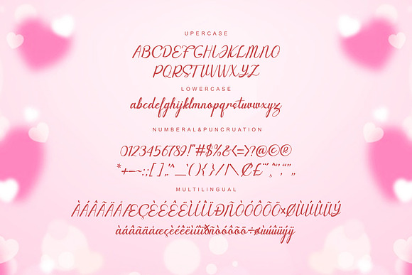 Canding Love - Script Font in Script Fonts - product preview 8