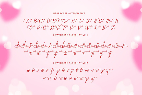 Canding Love - Script Font in Script Fonts - product preview 9