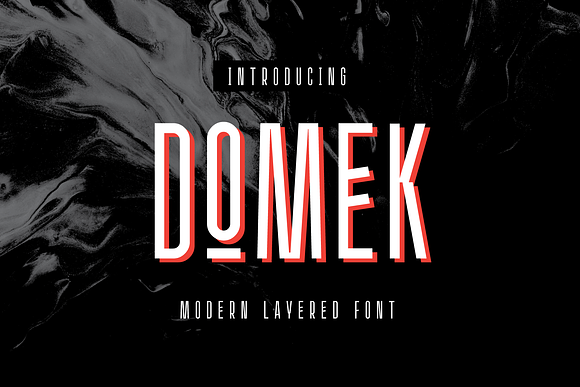 Domek Font | 3 styles in Display Fonts - product preview 7