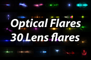 Optical Flares - 30 Lens flares V3