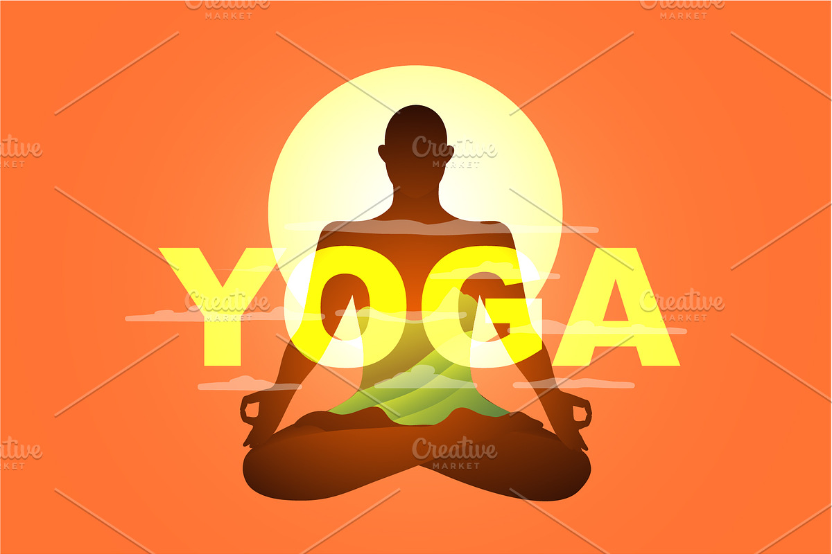 Yoga & Meditation graphic collection in Illustrations - product preview 8