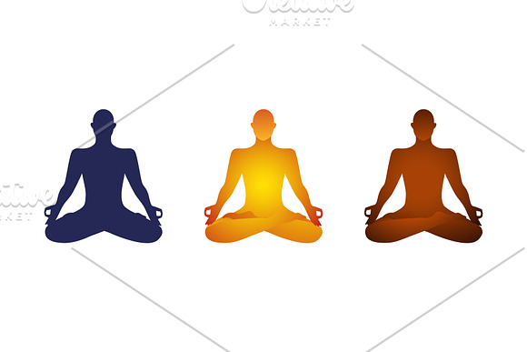Yoga & Meditation graphic collection in Illustrations - product preview 4