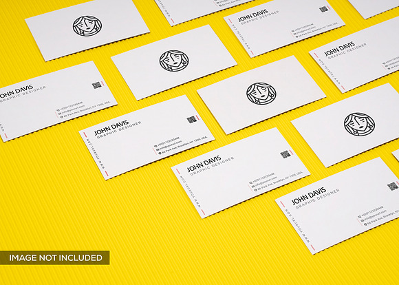 7 Photorealistic Card Mockup in Print Mockups - product preview 5