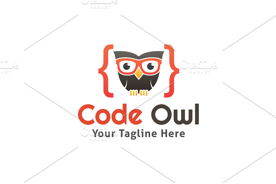 Code Owl Logo in Logo Templates - product preview 8