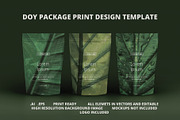 Package Design Print Template