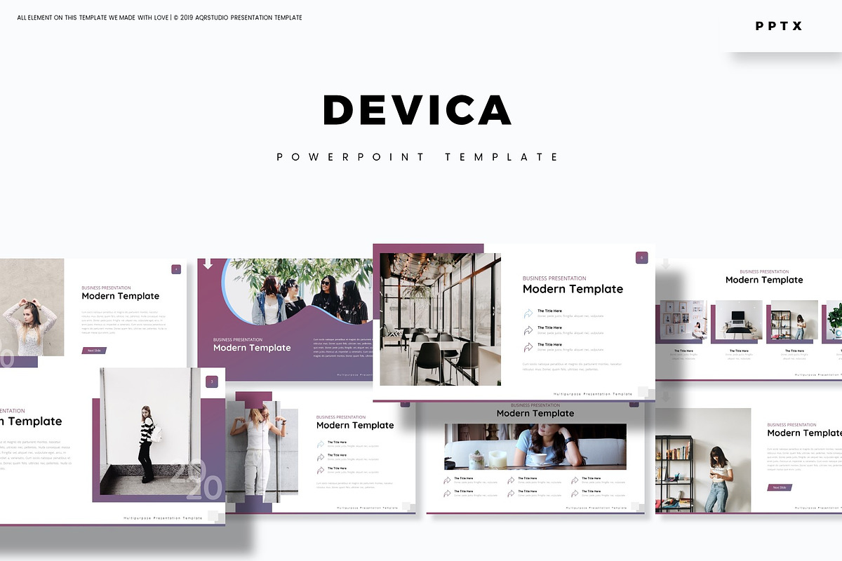 Devica - Powerpoint Template in PowerPoint Templates - product preview 8