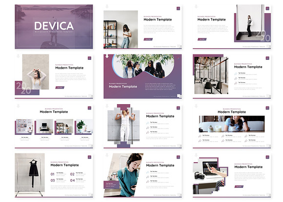 Devica - Powerpoint Template in PowerPoint Templates - product preview 1