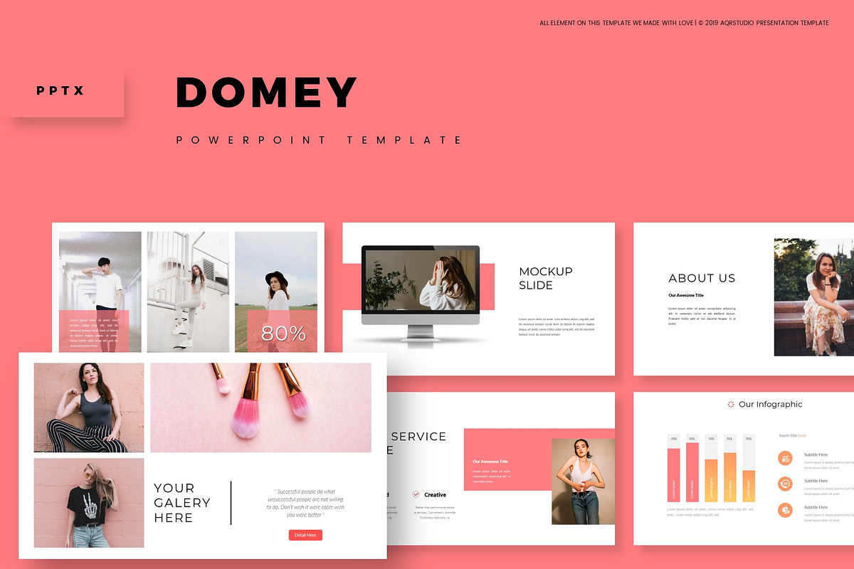 Domey - Powerpoint Template in PowerPoint Templates - product preview 8