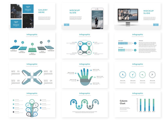 Fishing - Keynote Template in Keynote Templates - product preview 2