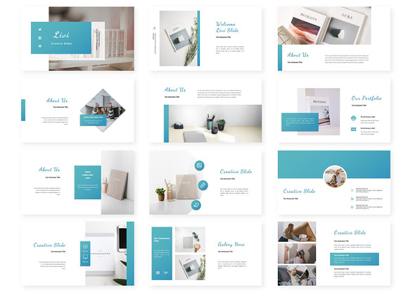 Livi - Powerpoint Template in PowerPoint Templates - product preview 1