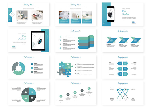 Livi - Powerpoint Template in PowerPoint Templates - product preview 2