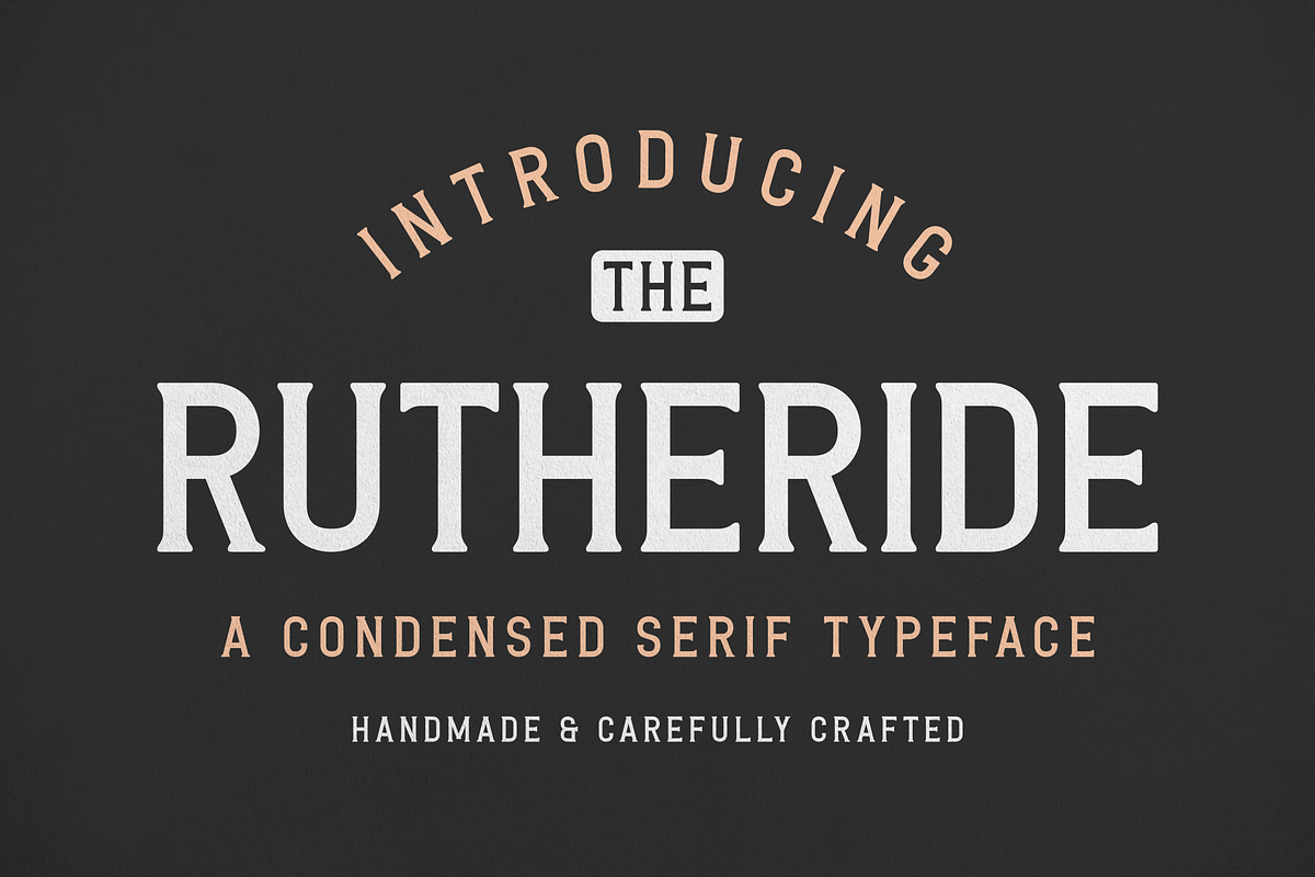 Rutheride in Display Fonts - product preview 8
