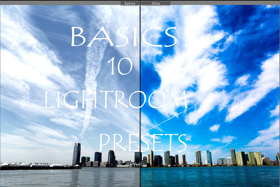 Lightroom presets-basics