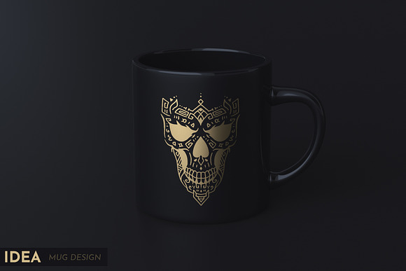 100 Decorative Skulls in Illustrations - product preview 28