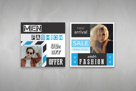Best Social Banner For Fashion in Instagram Templates - product preview 1