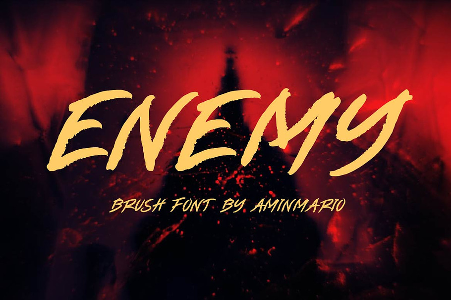 ENEMY in Blackletter Fonts - product preview 8