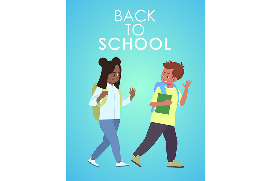 Back to school poster template in Flyer Templates - product preview 8