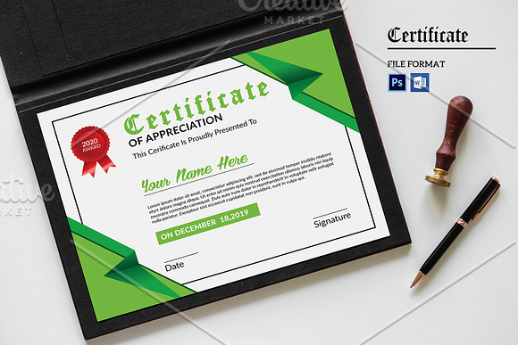 6 Certificate Bundle in Stationery Templates - product preview 2