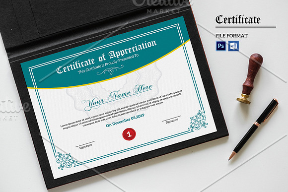 6 Certificate Bundle in Stationery Templates - product preview 3