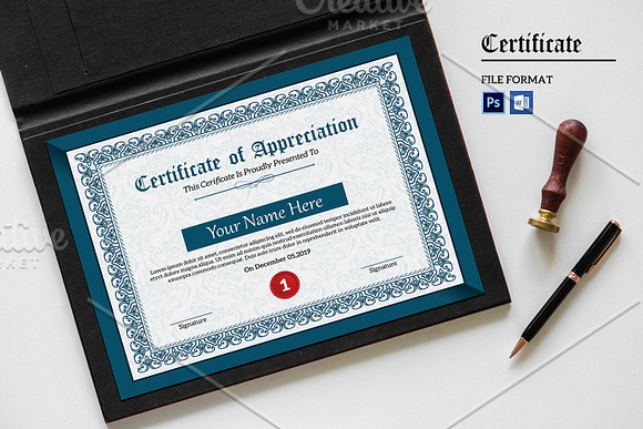 6 Certificate Bundle in Stationery Templates - product preview 5