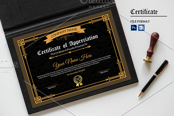 6 Certificate Bundle in Stationery Templates - product preview 6