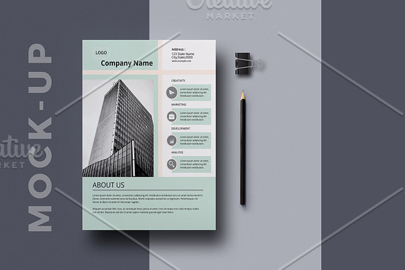 Corporate Flyer Bundle - V1191 in Flyer Templates - product preview 2