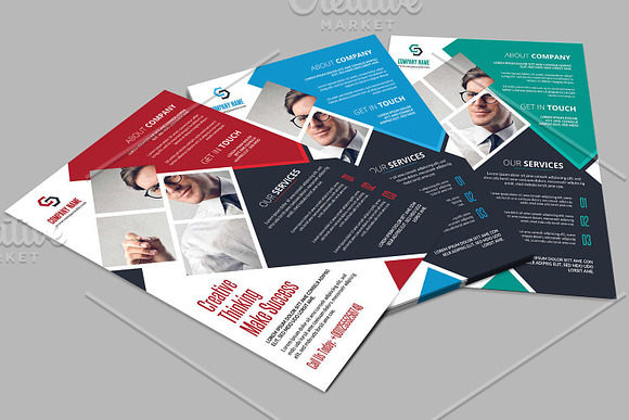 Corporate Flyer Bundle - V1191 in Flyer Templates - product preview 5