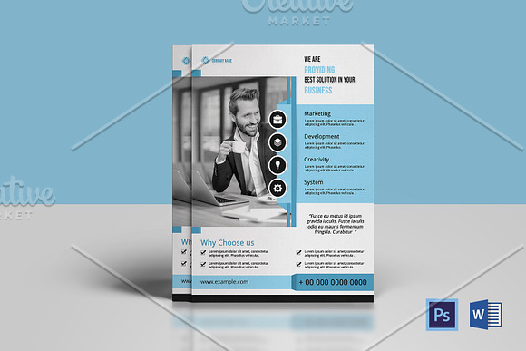 Corporate Flyer Bundle - V1191 in Flyer Templates - product preview 6