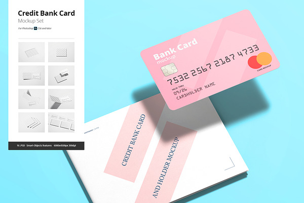 Credit / Bank Card Mockup