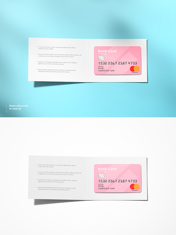 Credit / Bank Card Mockup in Product Mockups - product preview 4