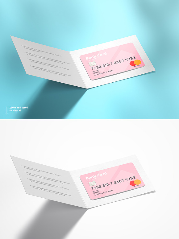Credit / Bank Card Mockup in Product Mockups - product preview 7