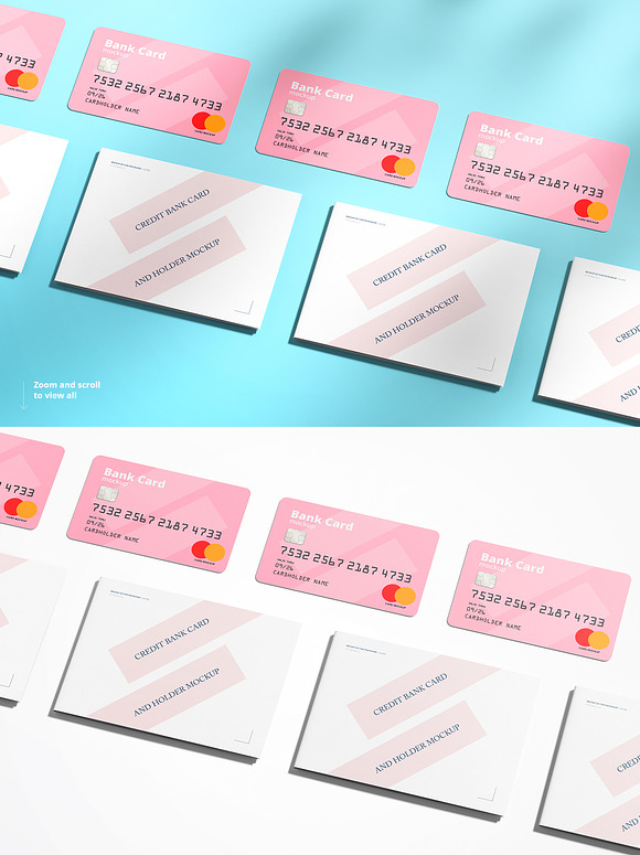 Credit / Bank Card Mockup in Product Mockups - product preview 9