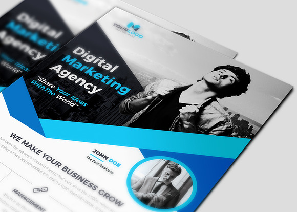 Corporate Flyer Templates in Flyer Templates - product preview 3