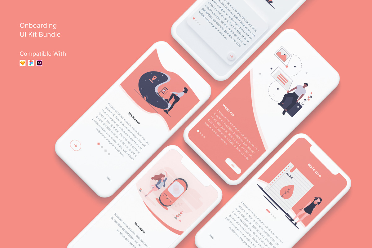 Onboarding UI Kit Bundle in App Templates - product preview 8