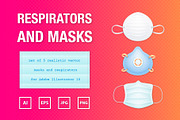 Realistic Masks and Respirators