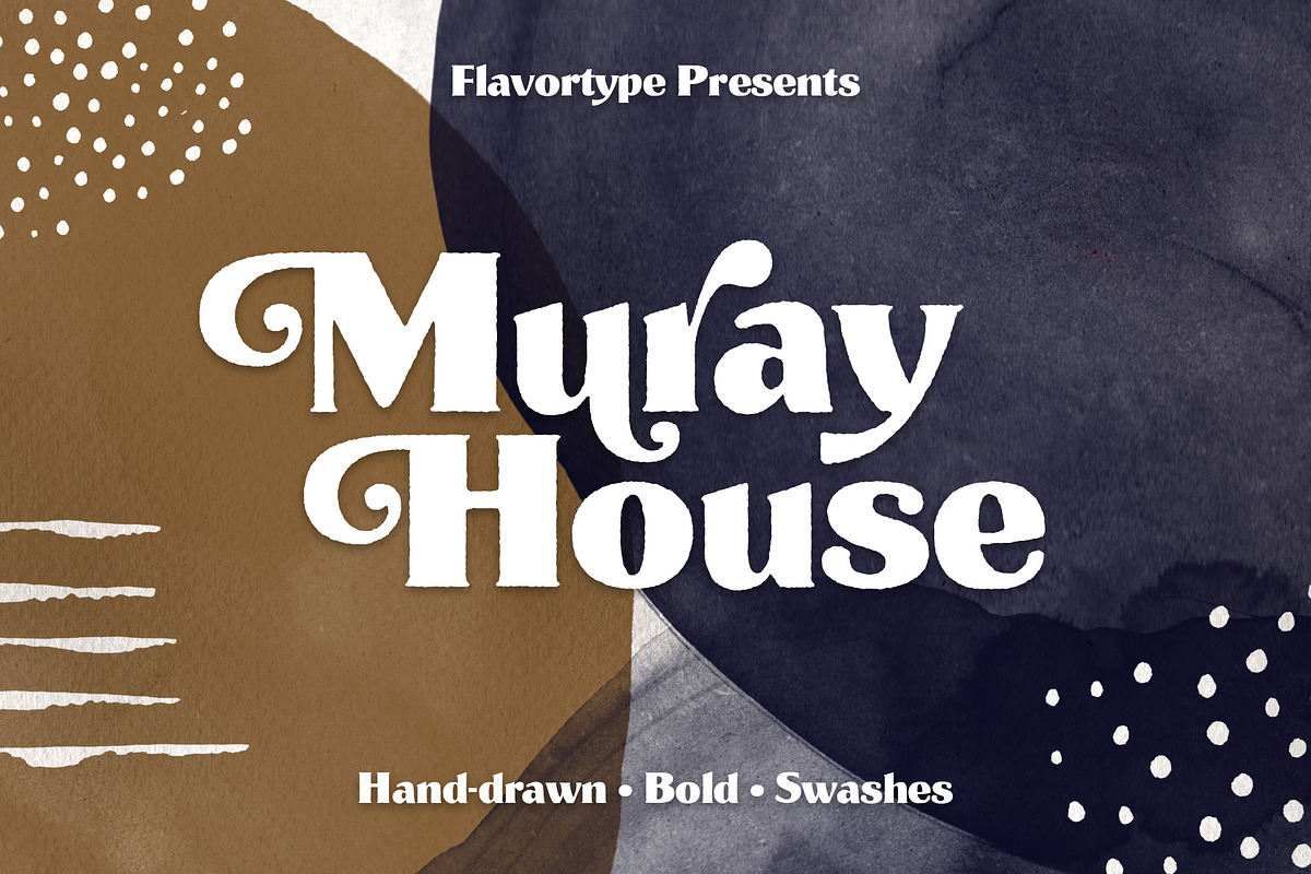 Muray House Handdrawn Font + Extras in Display Fonts - product preview 8