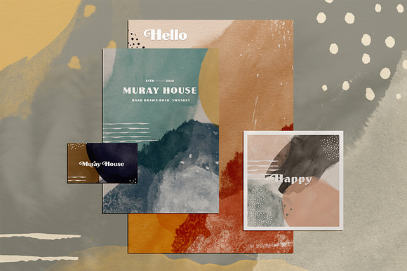 Muray House Handdrawn Font + Extras in Display Fonts - product preview 10