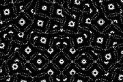 Black and White Intricate Geometric