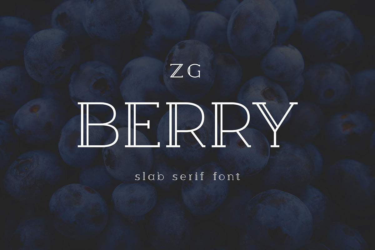 Berry Slab Serif Font in Slab Serif Fonts - product preview 8