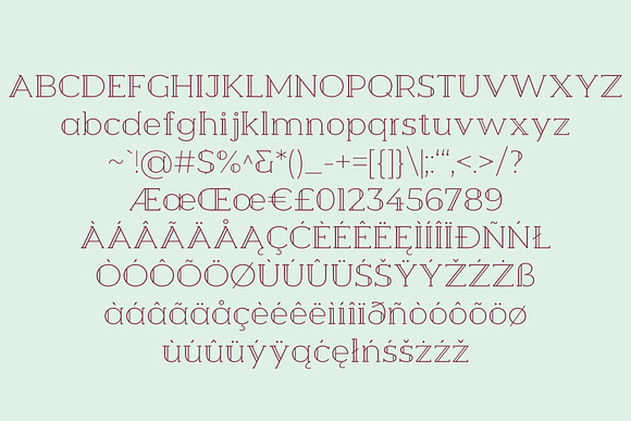 Berry Slab Serif Font in Slab Serif Fonts - product preview 7