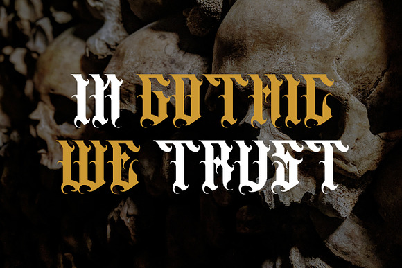 Mayhem in Blackletter Fonts - product preview 1