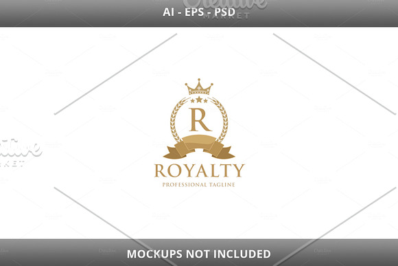 Royalty v.2 Logo in Logo Templates - product preview 3