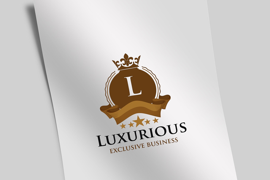 Luxurious v.2 Logo in Logo Templates - product preview 8