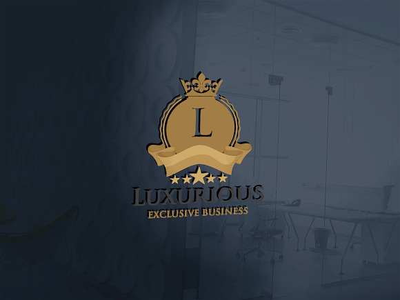 Luxurious v.2 Logo in Logo Templates - product preview 2