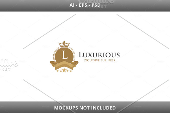 Luxurious v.2 Logo in Logo Templates - product preview 4