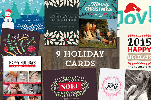 9 Holiday Cards Templates_1